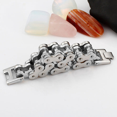 Fahrradkette Armband biker motorradkette panzerarmband uniqal