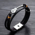 Gittare Lederarmband Herren Guitar Music Schmuck Uniqal