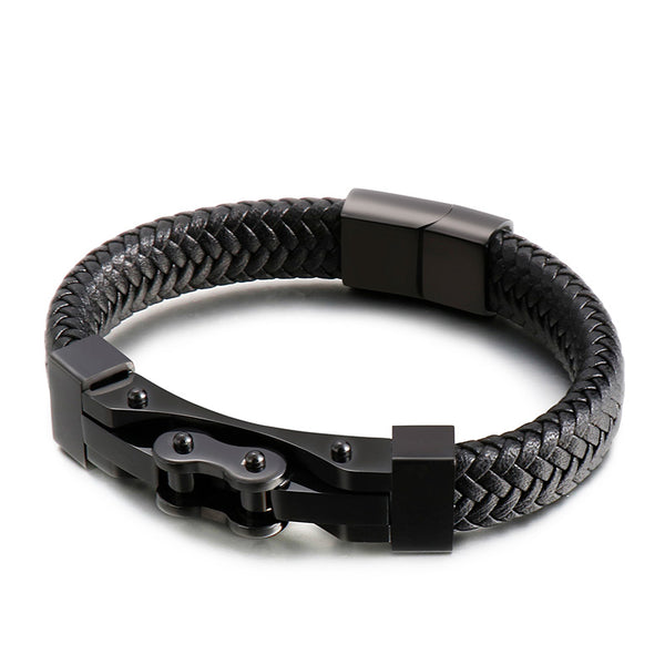 Lederarmband Herren Panzer magnet uniqal sale
