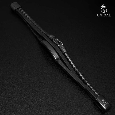 Infinity Armband schwarz uniqal