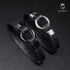 Lederarmband herren schwarz uniqal
