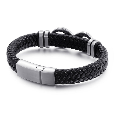 Silberarmband Unendlichkeit freundschaftsarmband herren damen endless bracelet uniqal