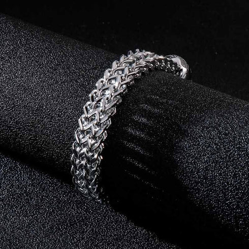 Totenkopf armband chain panzerkette edelstahl bracelet skull