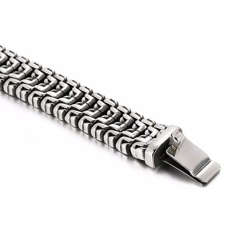 königsarmband kette herren chain bracelet biker viking uniqal