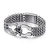 Totenkopf armband chain panzerkette edelstahl bracelet skull