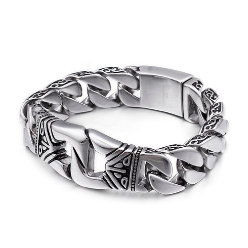 unendlichkeit inifnity armband herren bracelet endless chain kette uniqal