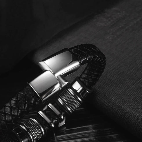 Anker Lederarmband Herren Sea maritime anchor uniqal