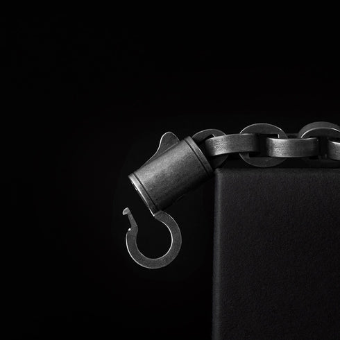 königsarmband byzantiener panzerkette herren edelstahl brushed uniqal sale