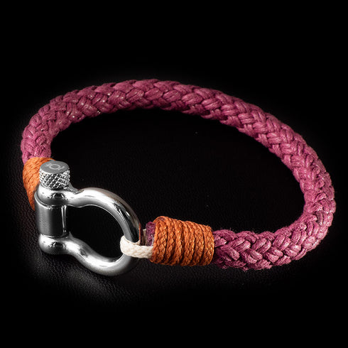 Maritimes nautischesh Blau Armband segeltau unisex uniqal