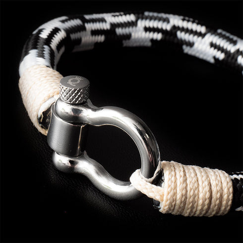 maritimes nautisches armband segeltau uniqal