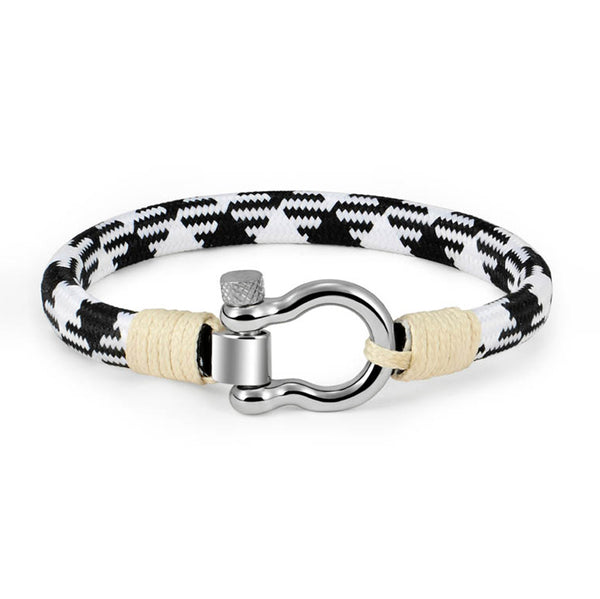 maritimes nautisches armband segeltau uniqal