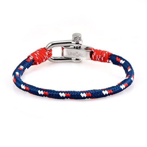 maritimes nautisches unisex armband segeltau schaekel uniqal