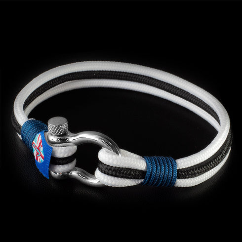 Maritimes Armband nautisches Stil segeltau schäkel uniqal