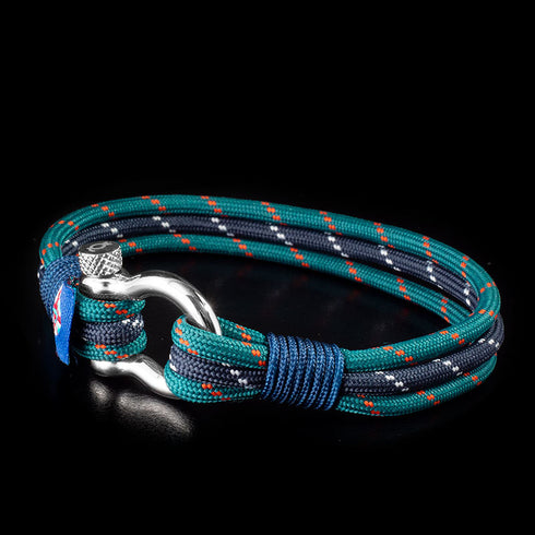 maritimes nautisches unisex armband segeltau schaekel uniqal