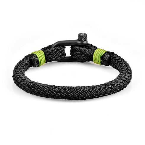 maritimes nautisches unisex armband segeltau schaekel uniqal