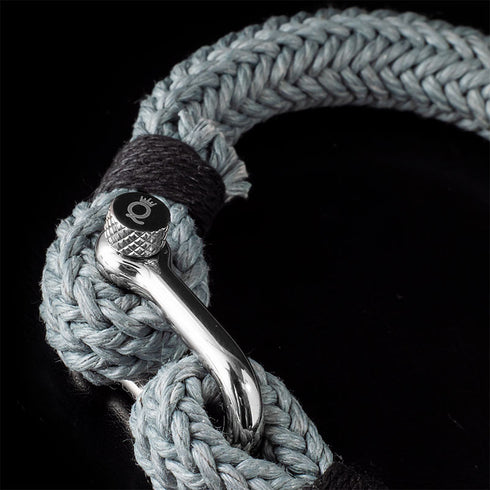 maritimes nautisches unisex armband segeltau schaekel uniqal