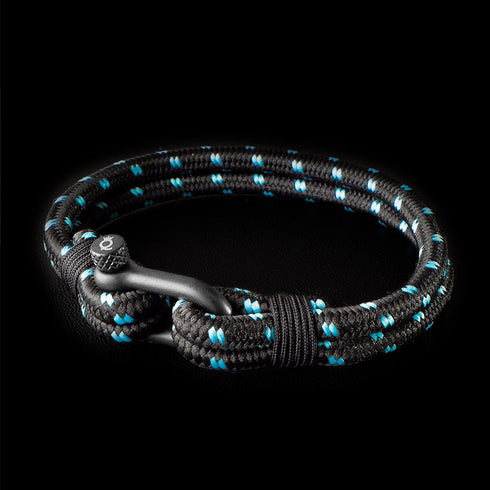 Maritimes nautisches unisex armband yacht segeltau schäckel