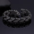 panzerarmband herren königsarmband chain bracelet edelstahl uniqal