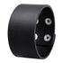 schwarzes rohleder armband herren manschette breitarmband uniqal sale