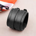schwarzes rohleder armband herren manschette breitarmband uniqal sale