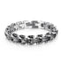 panzerarmband herren königsarmband chain bracelet edelstahl uniqal