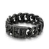 panzerarmband herren königsarmband chain bracelet edelstahl uniqal