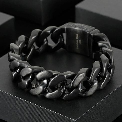 panzerarmband herren königsarmband chain bracelet edelstahl uniqal