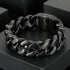 panzerarmband herren königsarmband chain bracelet edelstahl uniqal