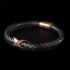 unendlichkeit leder armband herren infinity bracelet uniqal