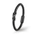 unendlichkeit leder armband herren infinity bracelet uniqal