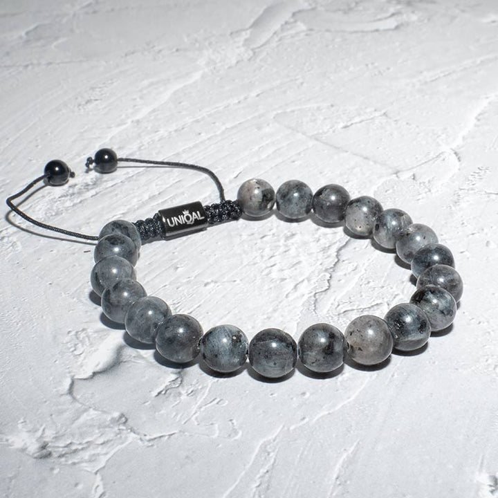 Perlenarmband Natürliche Labradorit Perlen 8mm uniqal
