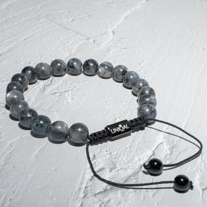 Perlenarmband Natürliche Labradorit Perlen 8mm uniqal