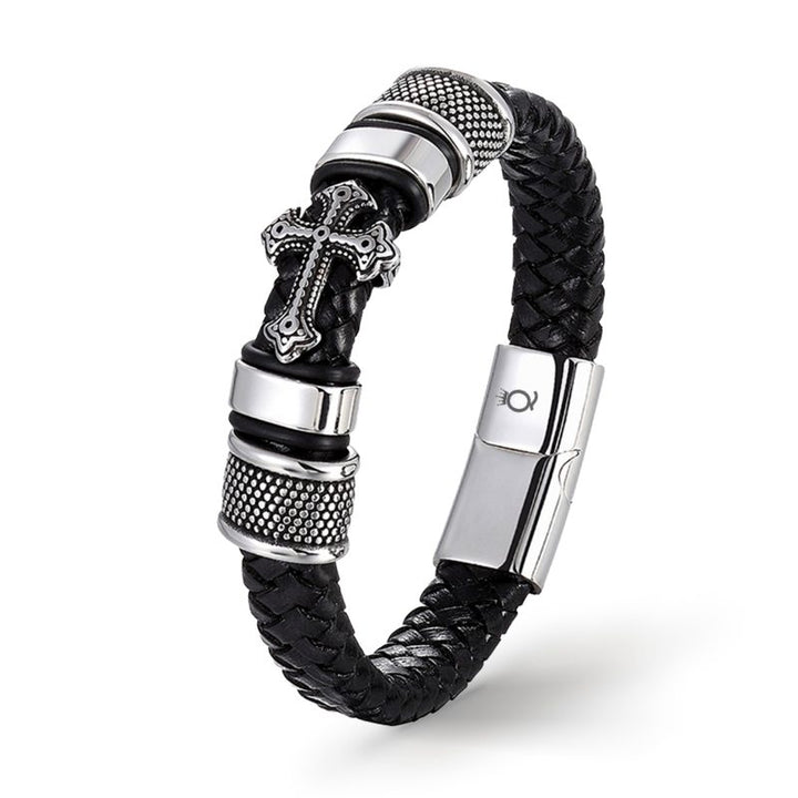 Kreuz Armband Herren Jesus Cross Uniqal silberarmband bestseller
