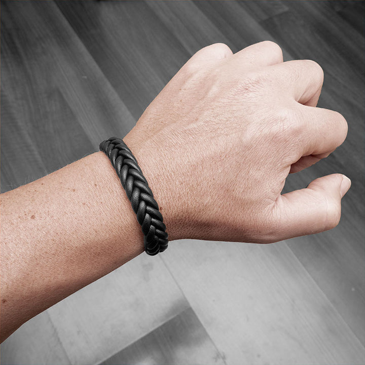 zopfarmband herren damen unisex geflochten braid bracelet uniqal
