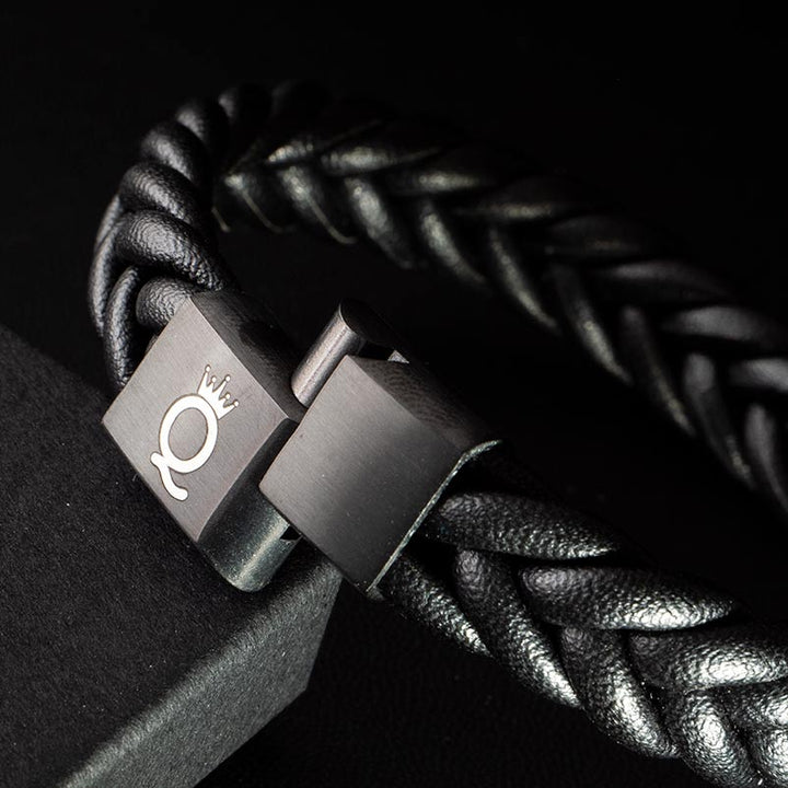 zopfarmband herren damen unisex geflochten braid bracelet uniqal