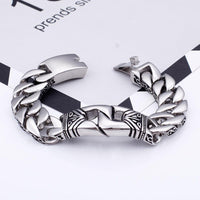unendlichkeit inifnity armband herren bracelet endless chain kette uniqal