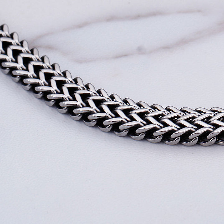 Königsarmband ANKH Panzerkette armband gott vintage chain bracelet uniqal