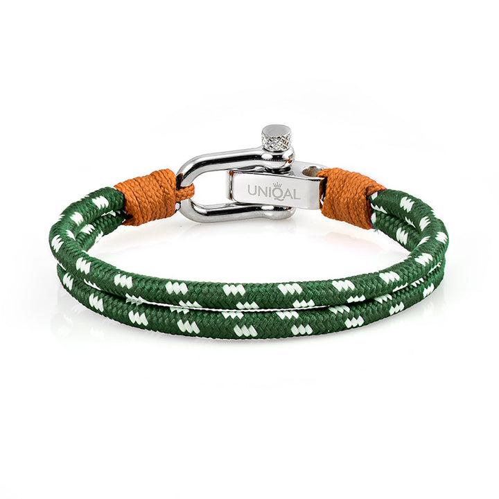 maritimes nautisches unisex armband segeltau schaekel uniqal