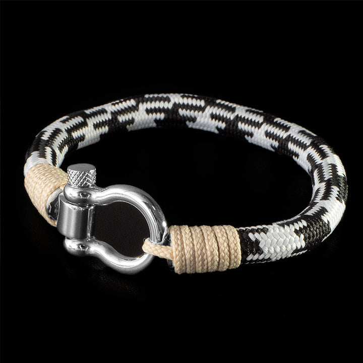 maritimes nautisches armband segeltau uniqal