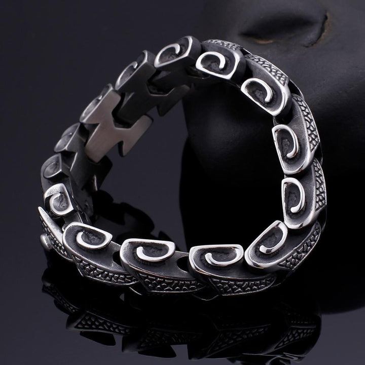 panzerarmband herren königsarmband chain bracelet edelstahl uniqal 
