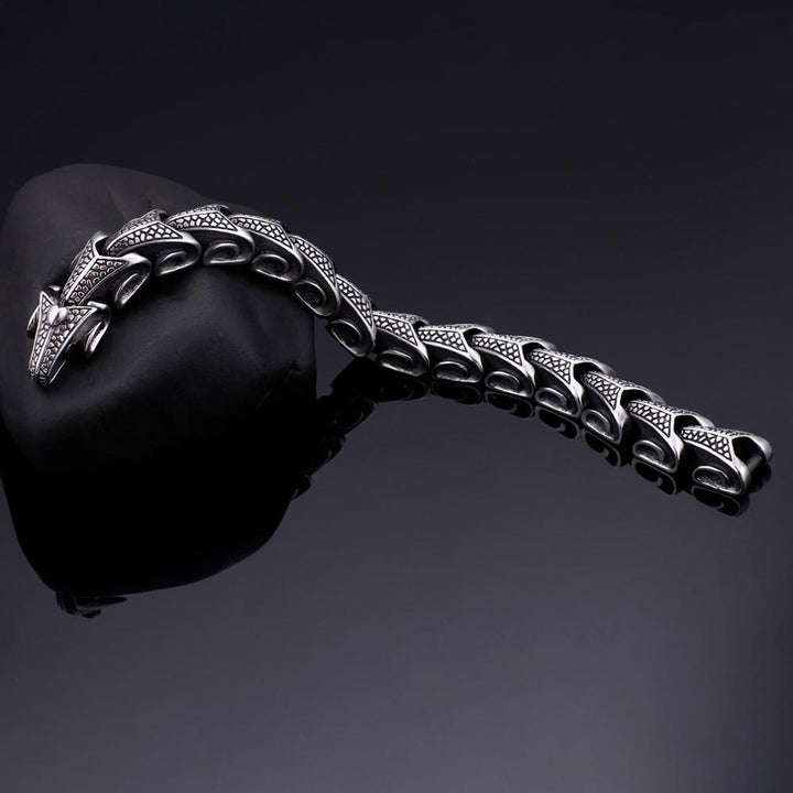 panzerarmband herren königsarmband chain bracelet edelstahl uniqal 